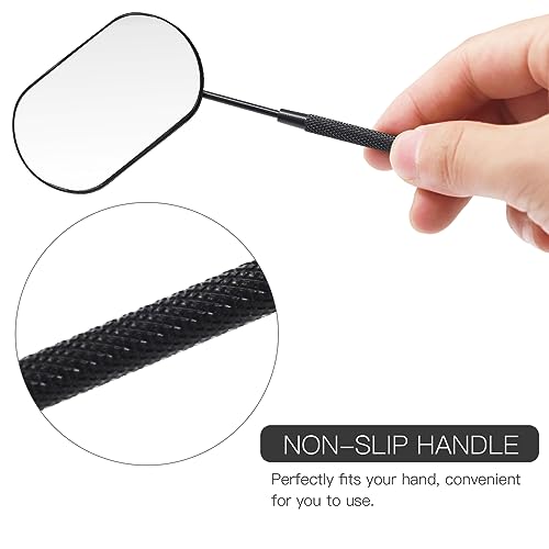 Detachable Eyelash Mirror - 2.2 Inch Stainless Steel for Lash Extensions