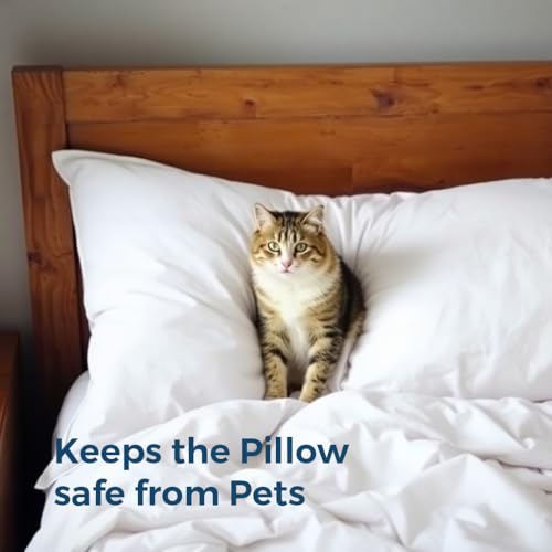 Dreamology Waterproof Pillow Protector 2 Pack - Standard Size 20x26