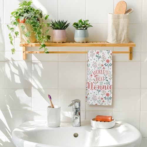 Decorative Kitchen Towels for Nonnies - 16x24in Soft Hand Towels