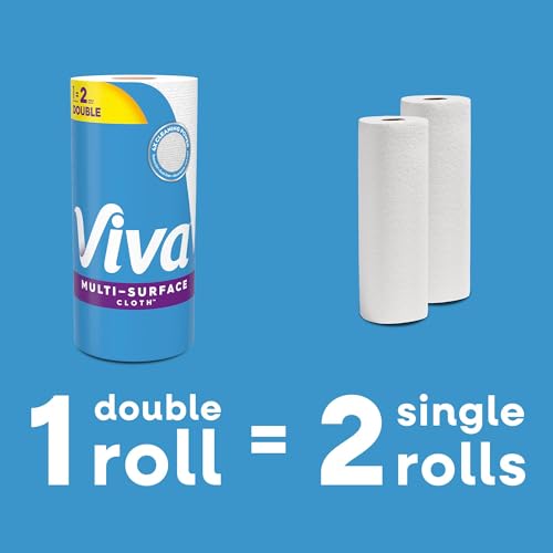 Viva Multi-Surface Cloth Paper Towels - 3 Double Rolls, 110 Sheets Each