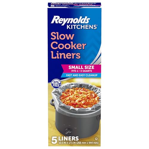 Reynolds Slow Cooker Liners, Small 1-3 Quart, 5 Count