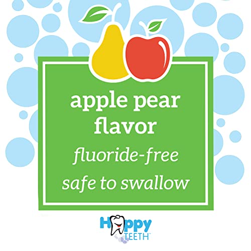 Dr. Brown's Fluoride-Free Baby Toothpaste, Apple Pear, 1.4 oz