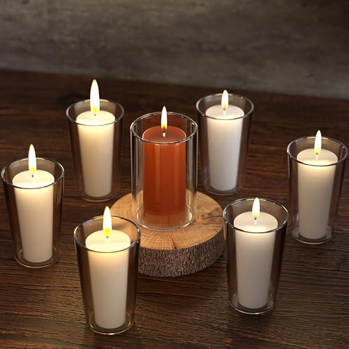 Silicone Cylinder Candle Mold Set - 3" x 6" - 2 Pieces for Resin and Soap Making
