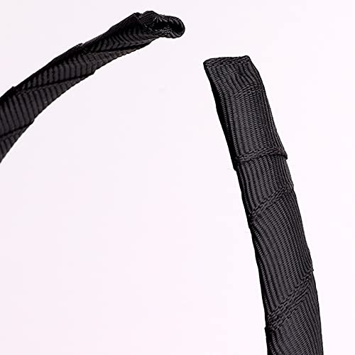Black Lace Cat Ears Headband with Bowknot Cosplay Party Hair Hoop