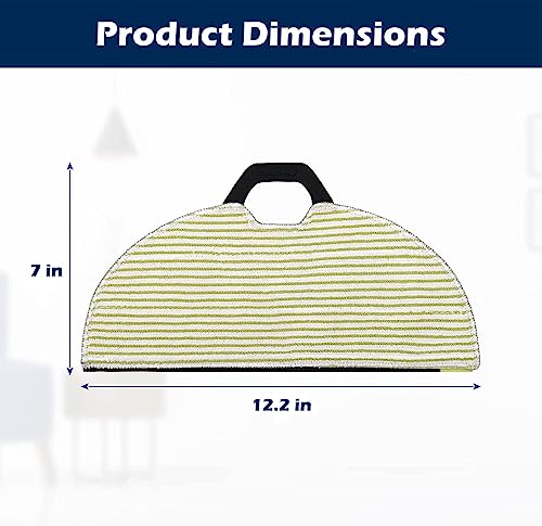 Goodsby 2 Pack Reusable Washable Mop Pads for Shark AI Ultra 2-in-1 Robot Vacuums