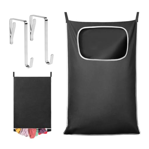 Over the Door Laundry Hamper - Space-Saving Storage Basket