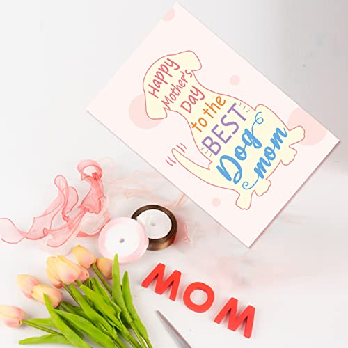 Cute Dog Mom Mother's Day Card - Funny Greeting Card for Pet Moms