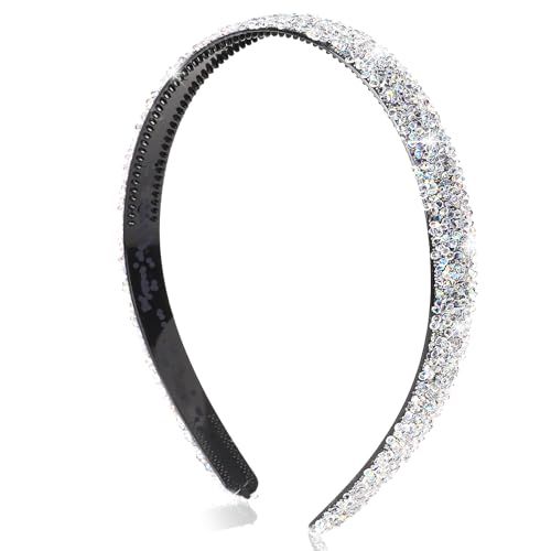 Vin Beauty Crystal Rhinestone Headband Multicolored Sparkle Hair Band