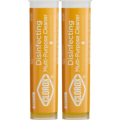 Clorox Multi-Purpose Disinfecting Cleaner Refill Cartridges, 2 Count
