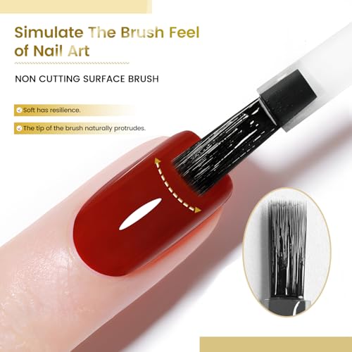 JODSONE Stain-Resistant Gel Top Coat 16.5ml No Wipe Crystal Gloss