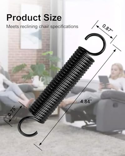 4 7/8 Inch Recliner Extension Spring for Lane Action Magnus - 1 Pack