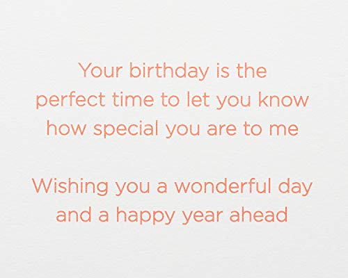 Papyrus Birthday Card with Flowers Variation - How Special You Are, Premium Greeting Card for Celebrations