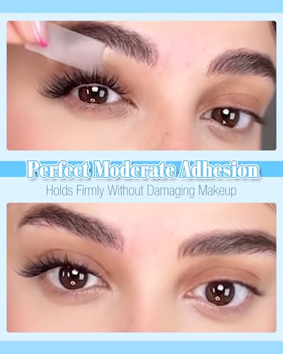 Mavphnee Lash Tape for DIY Eyelash Extensions, 3 Rolls Blue Breathable Microporous Eyelid Tape