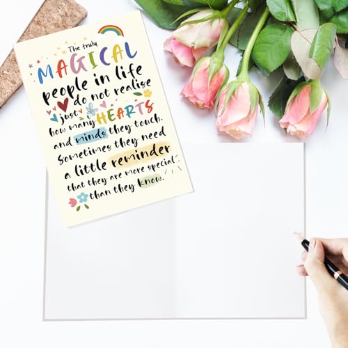 Heartfelt Encouragement Card for Friends & Family - Blank Inside
