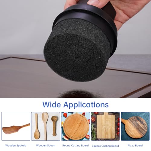NiHome Wood Wax & Oil Applicator - 3.15" Wide Reusable Tool