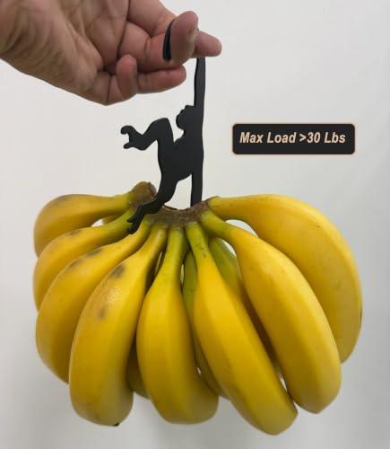 3 Pack Heavy Duty Monkey Banana Hooks - Kitchen Utility Storage