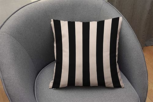 Modern Abstract Geometric Striped Pillow Cover 16x16 Inch - Multi 15