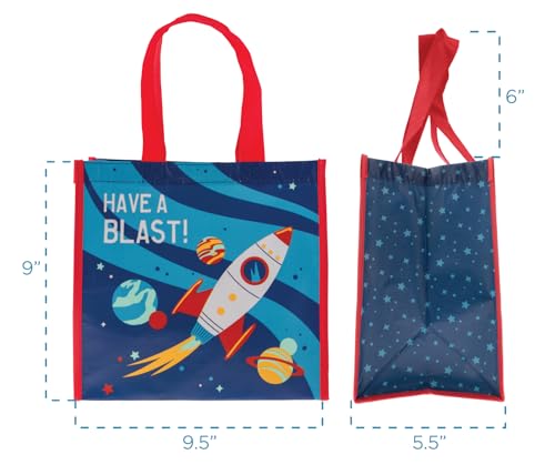 Stephen Joseph Medium Recycled Gift Bag for Kids - Eco-Friendly Party Bag