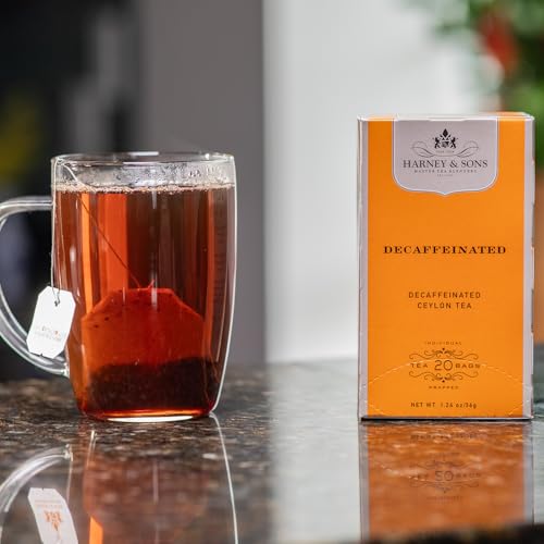 Harney & Sons Decaffeinated Ceylon Black Tea - 20 Tea Bags