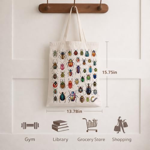 Geondos Reusable Grocery Bag - Large Capacity Shopping Tote, Color24