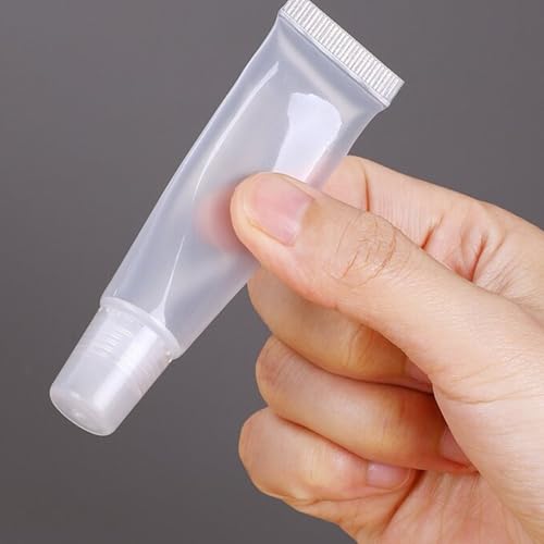 Empty Lip Gloss Tubes 15ml Refillable Squeezable Containers 8 Pcs