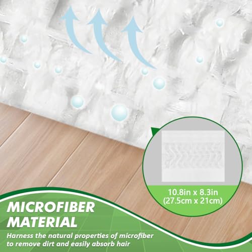 GLIMGLINT Heavy Duty Dry Sweeping Cloths for Swiffer Sweeper, 32 Count