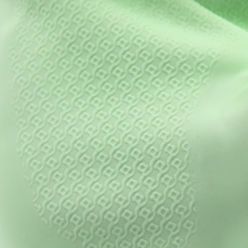 SHOWA 111 Large Skin-Friendly Dishwashing Gloves - Latex-Free PVC, Green, 2 Pack