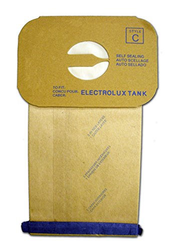 EnviroCare 4-Ply Filtration Vacuum Cleaner Dust Bags for Electrolux C - 12 Pack