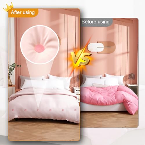 20 Duvet Cover Clips - Comforter Pins Fasteners, Easy Install