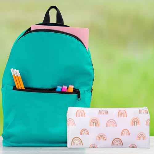 Paterr 4-Piece Reusable Snack & Sandwich Bag Set - Rainbow Design