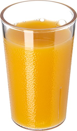 Carlisle 5 oz. Stackable Shatter-Resistant Plastic Tumblers, Clear (6-Pack)
