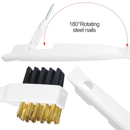 4-in-1 Kitchen Cleaning Scrub Brush for Gas Stove Top & Cooktop