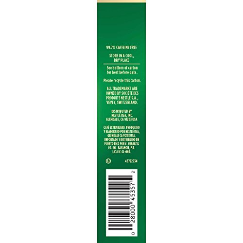 Nescafe Taster's Choice Decaf House Blend Instant Coffee Sticks 0.52oz Pack of 2