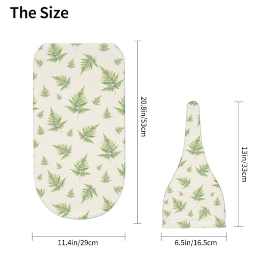 Personalized Baby Swaddle Blanket with Custom Name - Fern Print
