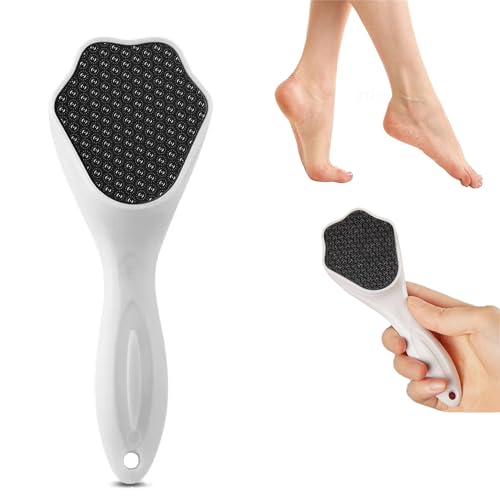Nano Glass Foot File and Callus Remover for Hard Skin (White)