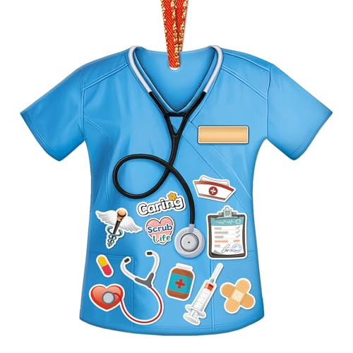 Nurse Christmas Ornament 2025 - Thank You Gift for Healthcare Heroes