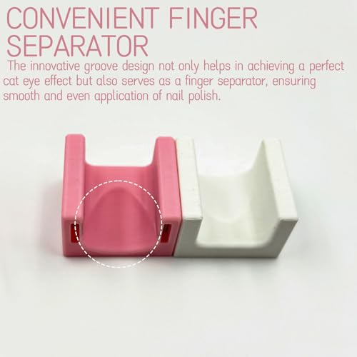 Cat Eye Magnet Tool for Gel Nail Polish 2 Pcs - DIY Nail Art