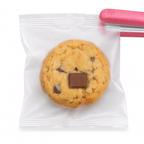 5x7 Inch Matte Cookie Bags - 100 Pcs Frosted Heat Seal Packaging