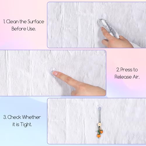 30Pcs Mini 2cm Suction Cups - Clear PVC for Home & Office Use