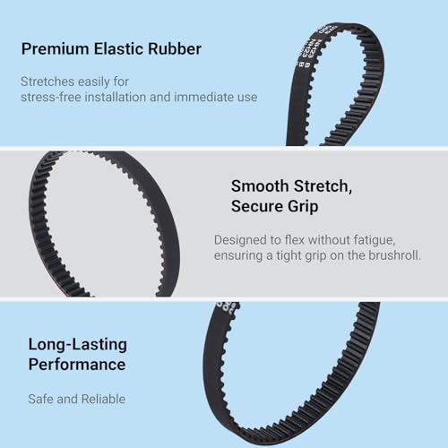 3-Pack Vacuum Belts for Dyson DC17 Animal & Asthma Models