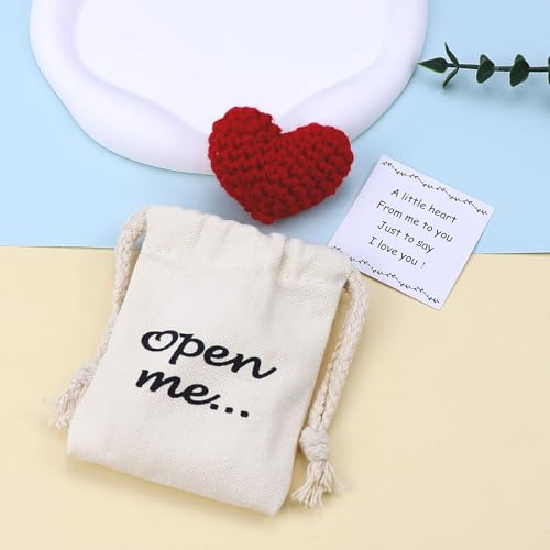 Pocket Hug Crochet Heart Gift - Romantic Keepsake for Him and Her