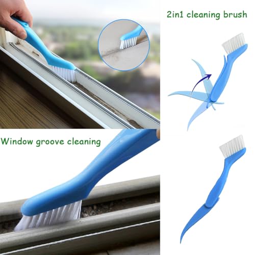 12-Piece Gap Cleaning Brush Set for Hard-to-Reach Areas