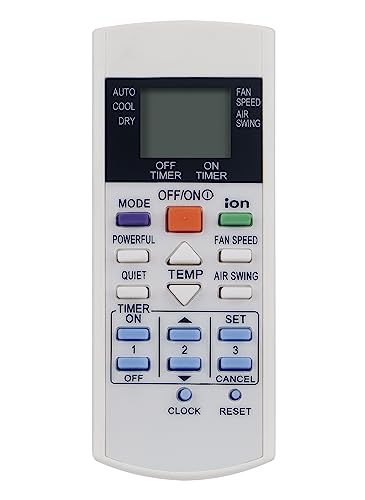 AULCMEET A75C3299 Replacement Remote for Panasonic AC