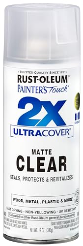 Rust-Oleum Painter's Touch 2X Ultra Cover Matte Clear Spray Paint 12oz
