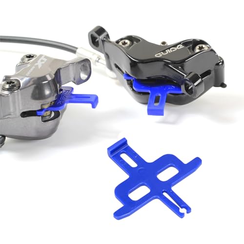 8PCS Bike Hydraulic Disc Brake Bleed Blocks & Spacer, Compatible with Shimano,Tektro,Trp,SRAM,Avid,Zoom and More,2/4-Piston Caliper Blocks for Universal Bike, Mountain/Road Bike