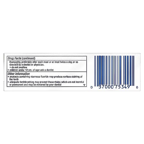 Crest Gum Detoxify Deep Clean Toothpaste - 0.85 Oz Travel Size