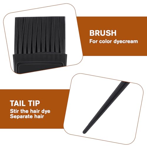 3 Piece Hair Dye Brush Set Professional Color Tint Applicator Tools