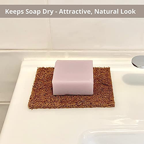 Marasol Coconut Fiber Soap Saver & Scrub Pad - 2-Pack