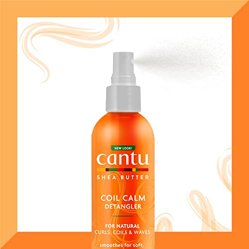 Cantu Coil Calm Detangler with Shea Butter for Natural Hair 8 fl oz