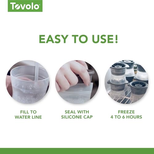 Tovolo Skull Ice Molds Set of 2 - Creative Silicone Drink Chillers
